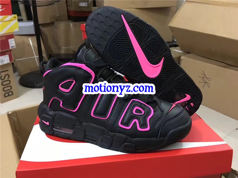 Nike Air More Uptempo Black Purple